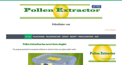 Desktop Screenshot of pollenshaker.com